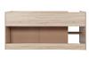 3ft Leyci Mid Sleeper Bed Frame in Oak and White 3